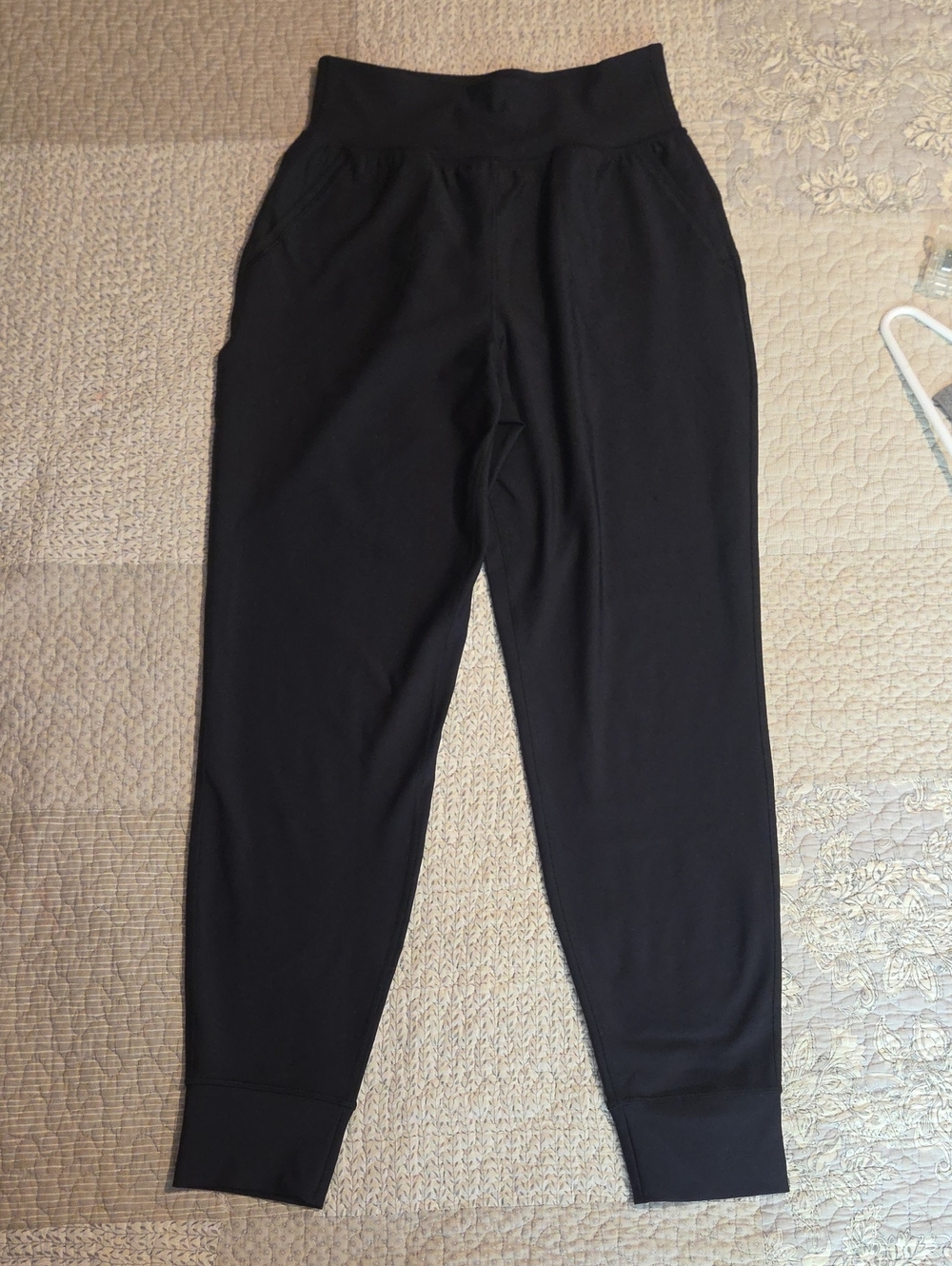 Old Navy Black Women's Jogger Pants with Elastic Waist